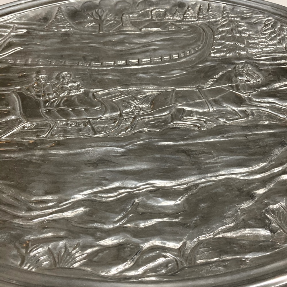 Winter/Christmas Lenox platter